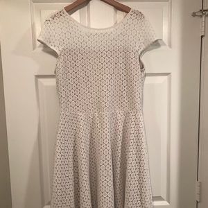 White lace dress size 10